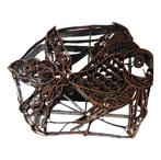 Batik stempel - koper - vintage