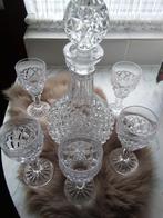 Zeven delig nieuwe kristallen set., Antiek en Kunst, Antiek | Glas en Kristal, Ophalen of Verzenden