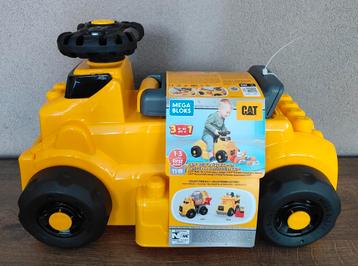 MEGA BLOCKS ride on 3 in 1 CAT (NIEUW!) beschikbaar voor biedingen