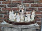 Schitterende collectie oude taarttoppers 14 stuks!, Ophalen of Verzenden