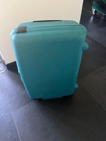 te koop samsonite koffer blauw circa 69x45 beschikbaar voor biedingen