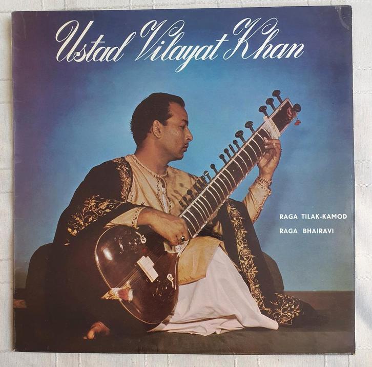 LP Ustad Vilayat Khan - Raga tilak kamod - TRA 239 - 1971, Cd's en Dvd's, Vinyl | Wereldmuziek, Zo goed als nieuw, Aziatisch, 12 inch
