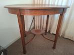Houten bijzettafel, Ophalen, Gebruikt, Rond, Minder dan 55 cm