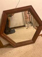 Vintage Zeshoekige Spiegel, Huis en Inrichting, Ophalen, Gebruikt, Minder dan 100 cm, Overige vormen