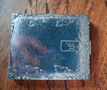 Robert Kraft Alpaca zilveren sigarettendoosje +/- 1920-1930 beschikbaar voor biedingen