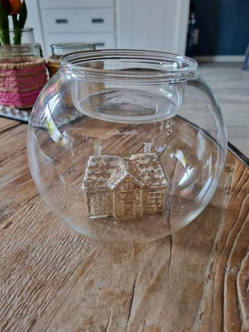 Riviera Maison theelichthouder met het rm huisje erin. beschikbaar voor biedingen
