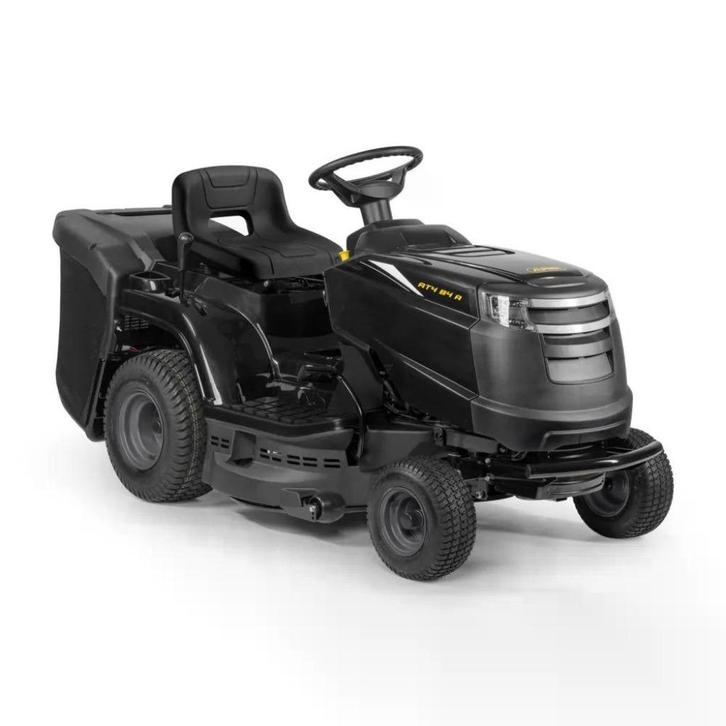 Stiga Alpina AT4 84A Benzine Zitmaaier incl. Mulch set, Tuin en Terras, Zitmaaiers, Nieuw, Minder dan 90 cm, Elektrische starter