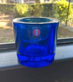 Iittala kivi waxinelichtje ultramarijn blauw, Huis en Inrichting, Overige materialen, Blauw, Nieuw, Ophalen of Verzenden