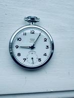 Mora Antichock Zakhorloge - Klassiek en Elegant, Overige merken, Zakhorloge, Staal, Ophalen of Verzenden