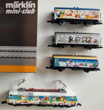 MÄRKLIN Z 88531 Kersttrein met wagons, nieuwstaat in ovp beschikbaar voor biedingen