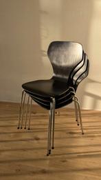 Set of 4 Phoenix Dining Chairs – Denmark 1980s Deens Stoelen, Huis en Inrichting, Stoelen, Ophalen, Gebruikt, Deens vintage design 1980's