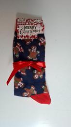 Kerstsokken maat 43 - 46 - NIEUW!, Ophalen of Verzenden, Nieuw, Maat 43 t/m 46, Blauw