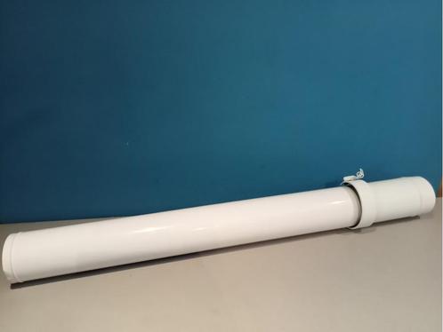 Doorvoerverleng pijp Nefit 60/100mm kleur: Wit 4 stuks, Doe-het-zelf en Verbouw, Verwarming en Radiatoren, Nieuw, Cv-ketel of Combi-ketel