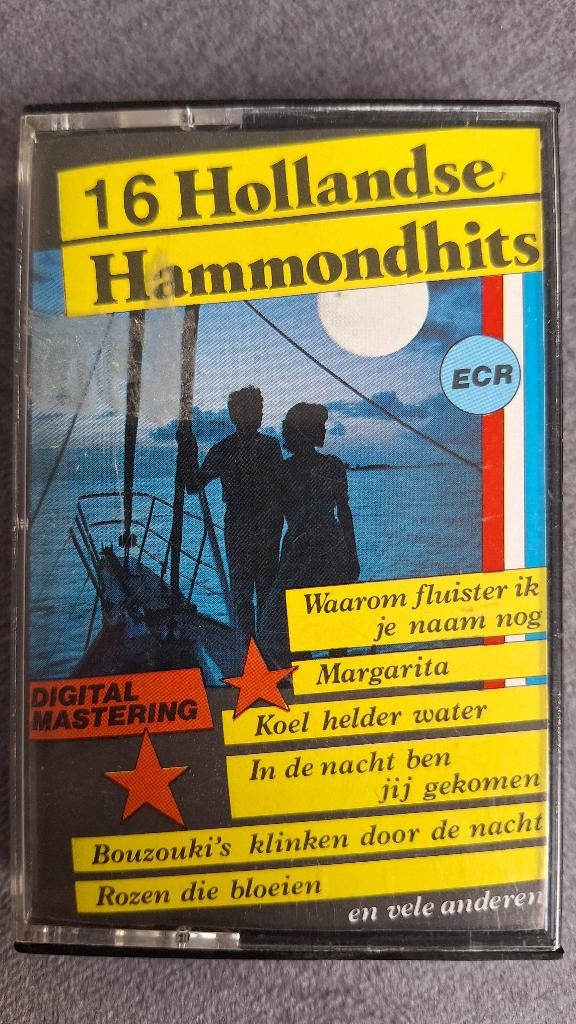 16 Hollandse Hammond hits. In zeer goede staat, Cd's en Dvd's, Cassettebandjes, Gebruikt, Verzenden, 1 bandje, Origineel