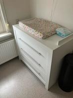Commode(babypark) en ledikant(ikea) wit, Kinderen en Baby's, Ophalen, Gebruikt, Jongetje of Meisje