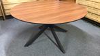 Tuintafel met HPL blad Ø 140 cm. op spinpoot onderstel, Ophalen, Nieuw, Rond, Overige materialen