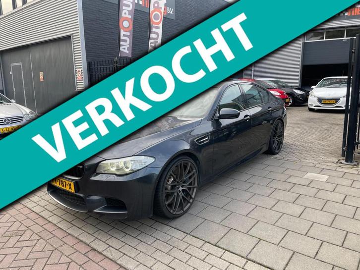 BMW 5-serie M5 MOTOR TIKT SCHAALLAGERS RIJDT NOG WEL, Auto's, BMW, Bedrijf, Te koop, 5-Serie, 360° camera, ABS, Achteruitrijcamera