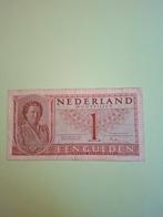 1 gulden muntbiljet Wilhelmina uit 1949 in ZF, Postzegels en Munten, Bankbiljetten | Nederland, Ophalen of Verzenden, 1 gulden