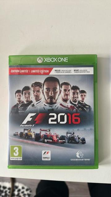 Xbox one f1 2016 beschikbaar voor biedingen