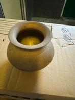 Plantenbakje van messing., Minder dan 30 cm, Minder dan 60 cm, Rond, Ophalen of Verzenden