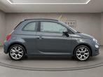 Fiat 500C 1.0 Hybrid Sport 2021 GRIJS | Cabriolet | Leder |, Auto's, Gebruikt, Euro 6, Cabriolet, 4 stoelen