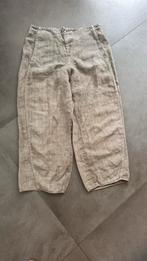 OSKA Linnen Broek, Kleding | Dames, Beige, Maat 46/48 (XL) of groter, Ophalen of Verzenden, Zo goed als nieuw