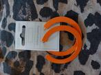 Oranje Hoop Oorbellen - Nieuw!, Ophalen, Overige materialen, Hangers, Nieuw