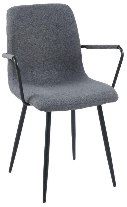 Stoel Aspen Grijs, Huis en Inrichting, Stoelen, Nieuw, Vijf, Zes of meer stoelen, Hout, Kunststof, Leer, Metaal, Stof, Overige materialen