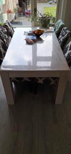 Eetkamer tafel gratis, Ophalen, Gebruikt, 200 cm of meer, 50 tot 100 cm