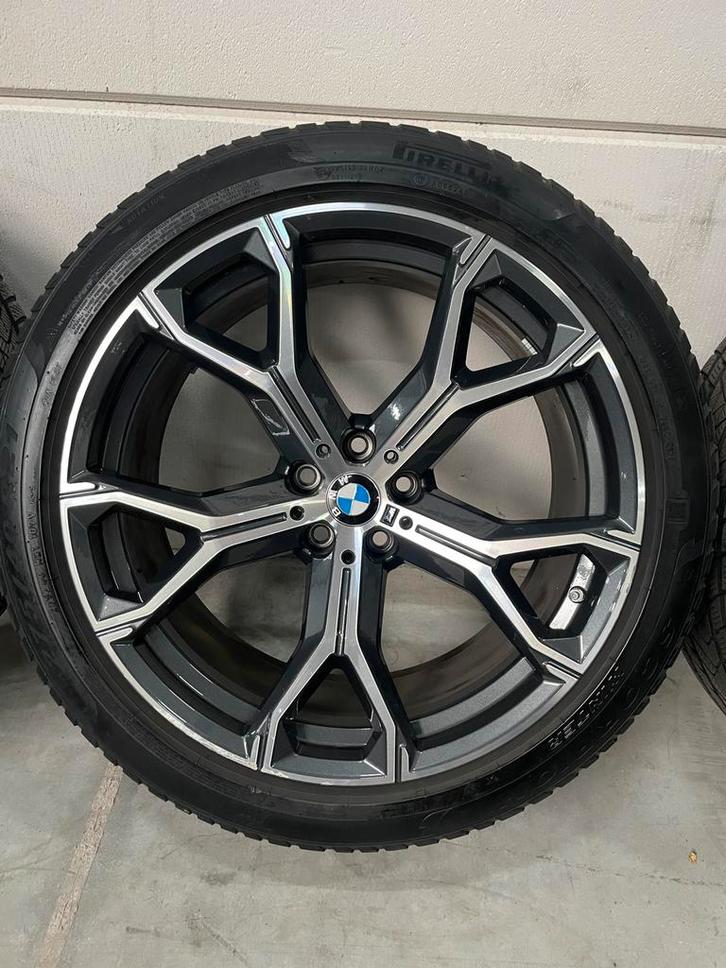 21" Org BMW styling 741M G05 X5 X6 G06 Winterbanden+velgen, Auto-onderdelen, Banden en Velgen, Banden en Velgen, Zomerbanden, 20 inch