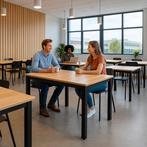 Horeca kantine tafels budget melamine tafel   294, Huis en Inrichting, Ophalen of Verzenden, Rechthoekig, 200 cm of meer, 50 tot 100 cm