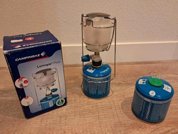 Campingaz lumogaz plus incl 2x gasvulling beschikbaar voor biedingen