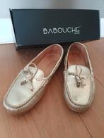 Gouden mocassins maat 38 - Babouche, Overige kleuren, Ophalen of Verzenden, Zo goed als nieuw, Espadrilles of Moccasins