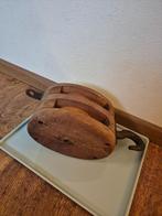 Houten antieke scheeps katrol, Antiek en Kunst, Antiek | Gereedschap en Instrumenten, Ophalen
