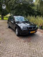 BMW X3 Xdrive 20d 184pk Aut. 2012 Zwart, Auto's, 1995 cc, Zwart, Stoelverwarming, Alcantara