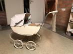 Antieke poppenwagen, wit, Ophalen