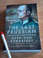 The Last Prussian Biography of Field Marshal von Rundstedt, Ophalen of Verzenden, Tweede Wereldoorlog, Zo goed als nieuw, Overige onderwerpen