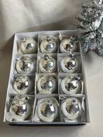 Oude zilveren uni kerstballen vintage, Diversen, Ophalen of Verzenden, Gebruikt