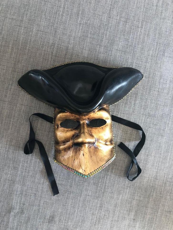 Venetiaans Bauta Masker, Hobby en Vrije tijd, Kostuums, Theaterbenodigdheden en LARP, Gebruikt, Overige typen, Ophalen of Verzenden