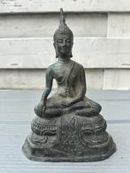 Antiek Zittende bronzen Boeddha, Ophalen of Verzenden