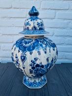 Delfts Blauwe Vaas met Deksel, Ophalen of Verzenden