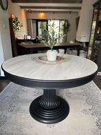 Ronde Eettafel 120cm Japandi, Huis en Inrichting, Tafels | Eettafels, Ophalen, Japandi, Gebruikt, Rond