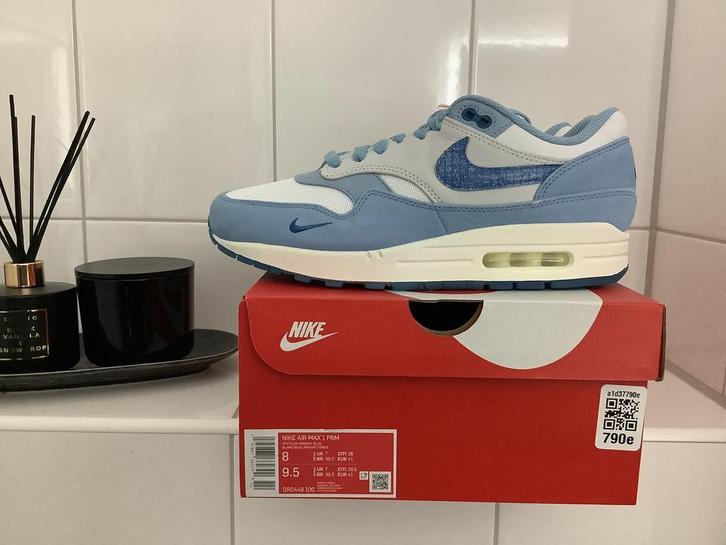 Nike Air Max 1 Premium Blueprint maat 41 ‼️, Kleding | Heren, Schoenen, Nieuw, Sneakers of Gympen, Overige kleuren, Verzenden