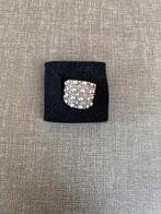 Ring zilver met bolletjes / balletjes maat 54, Nieuw, Ophalen of Verzenden, 17 tot 18, Dame