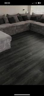 Luxe Premium kronoswiss 8mm laminaat met V-groef, Ophalen, Grijs, 25 tot 50 m², Laminaat