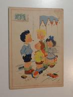 Partij 13 Fantasie Kaarten Kinderenkaarten, 1940 tot 1960, Gelopen, Verzenden