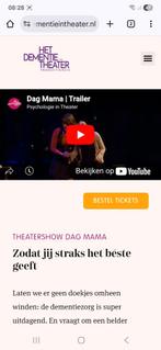 Dag mama Dementietheater in Sneek, Tickets en Kaartjes, Twee personen