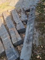 stoere spoorbielzen, Tuin en Terras, Bielzen en Borders, Ophalen, Gebruikt, Hout, Biels