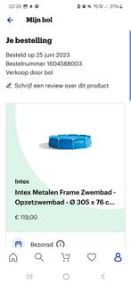 Zwembad, Minder dan 80 cm, Ophalen of Verzenden, 200 tot 400 cm, Rechthoekig