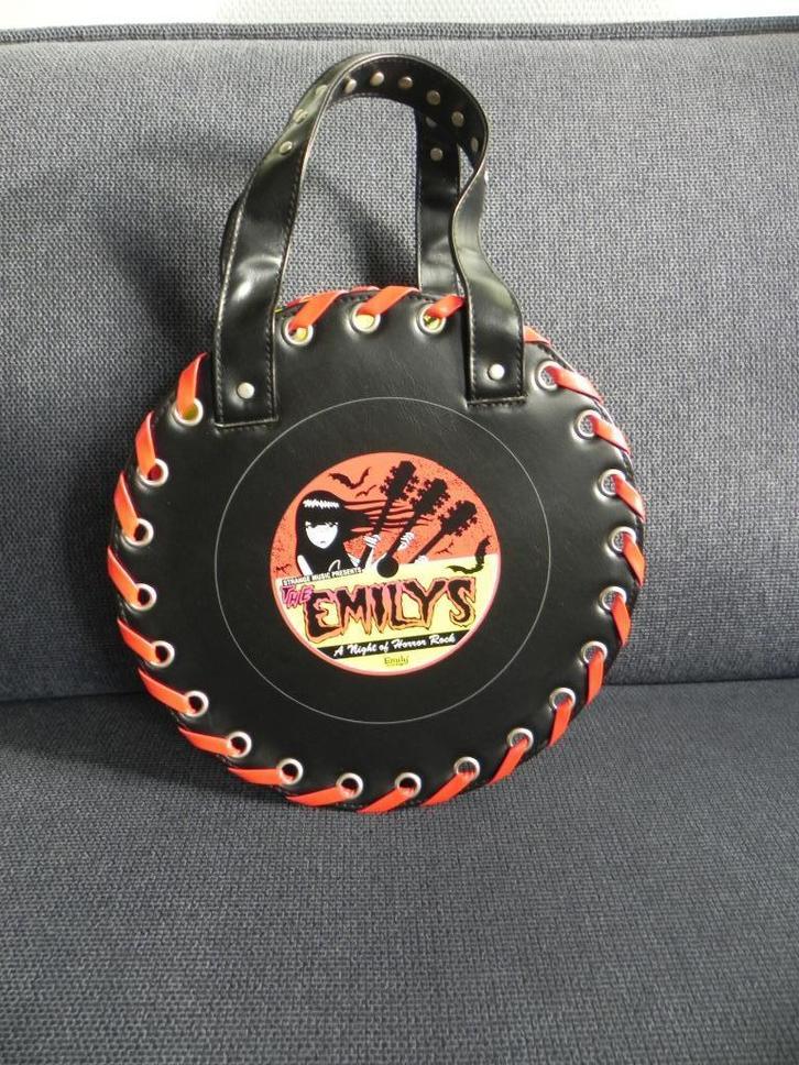 Emily The Strange tas; A Night of Horror Rock, Sieraden, Tassen en Uiterlijk, Tassen | Damestassen, Zo goed als nieuw, Handtas